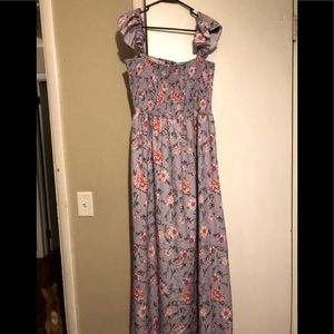 Floral maxi dress